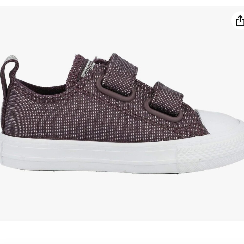 Converse Chuck Taylor All Star 2V Ox Fairy Dust  Kids Sneakers SZ 4